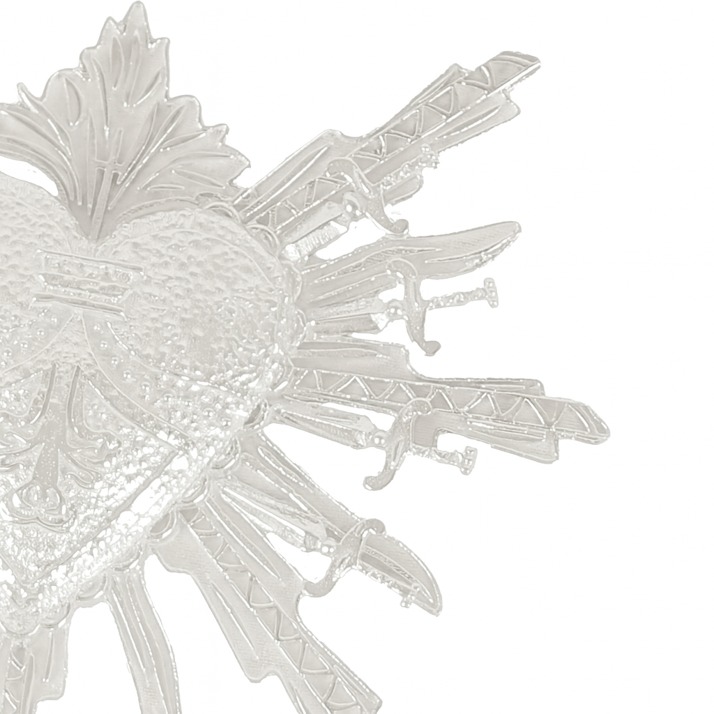 Ex-Voto Heart Brooch