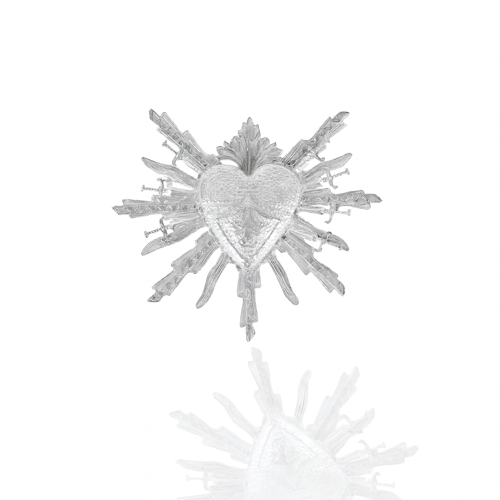 Ex-Voto Heart Brooch