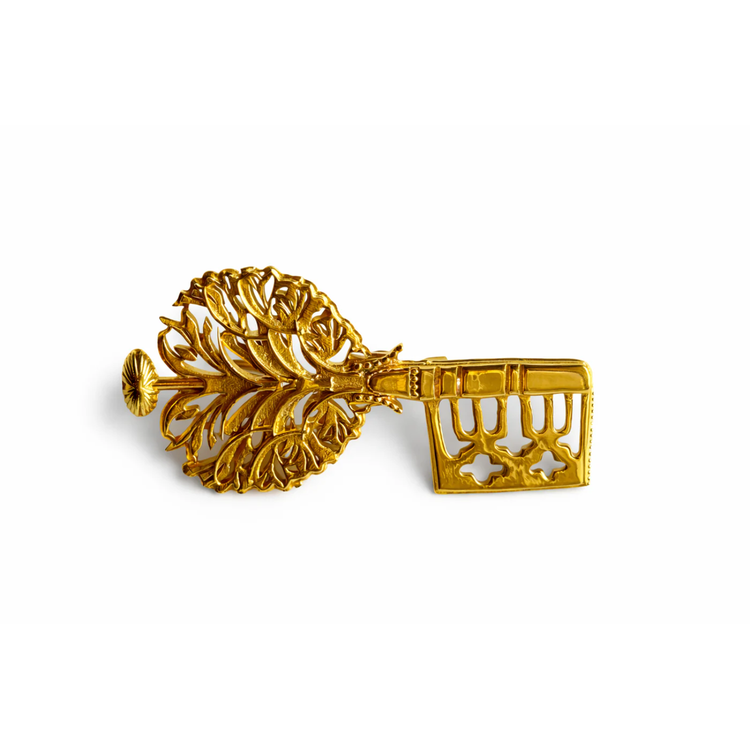 Ex-Voto Sacred Key Brooch