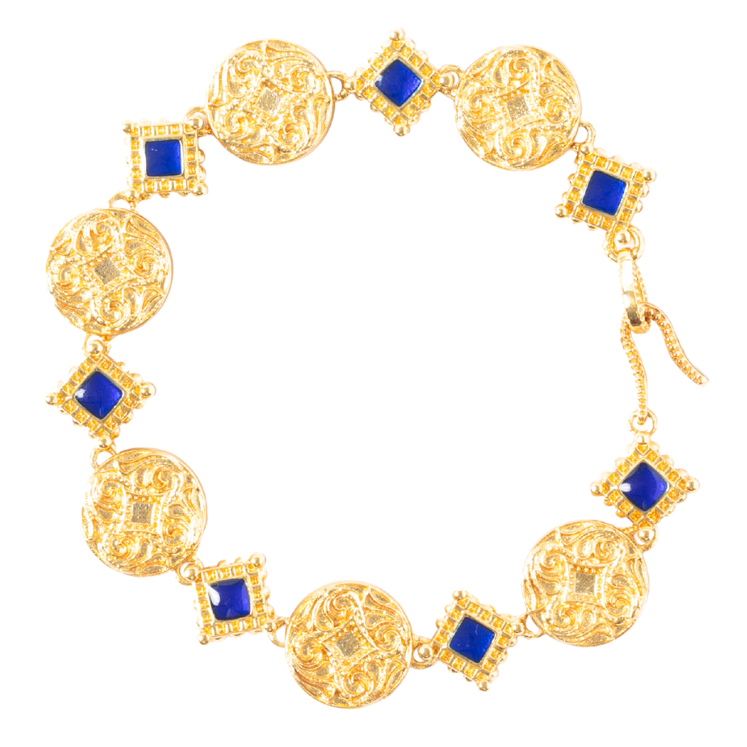 Theodora Square Enamel Bracelet