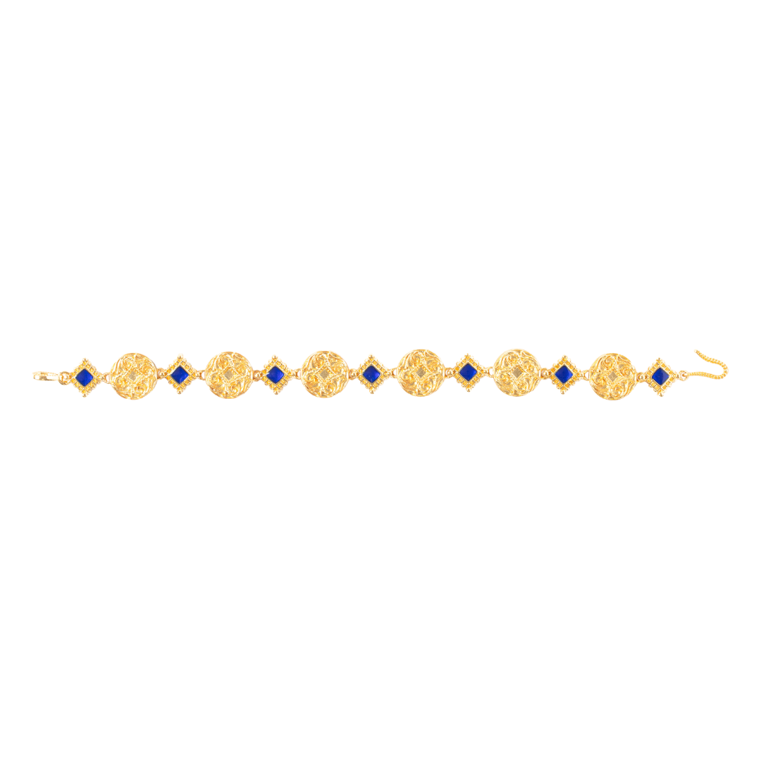 Theodora Square Enamel Bracelet