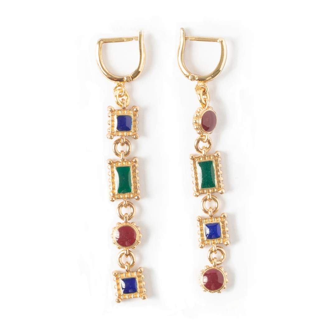 Irene Enamel Earrings