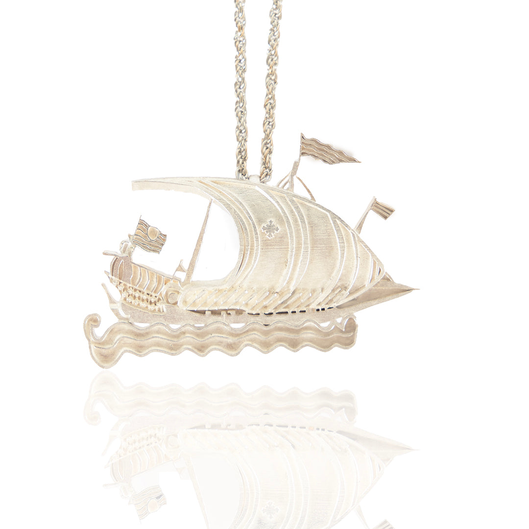 Ex-Voto Ship Necklace