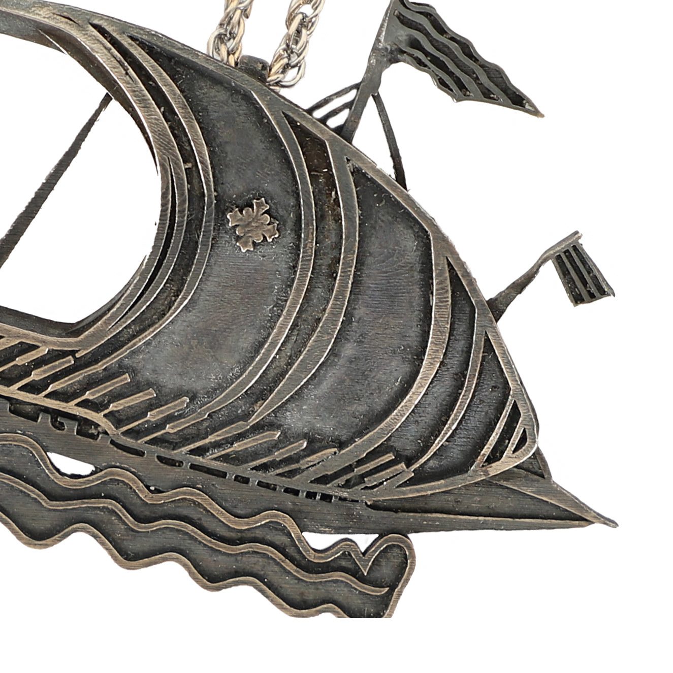 Ex-Voto Ship Necklace