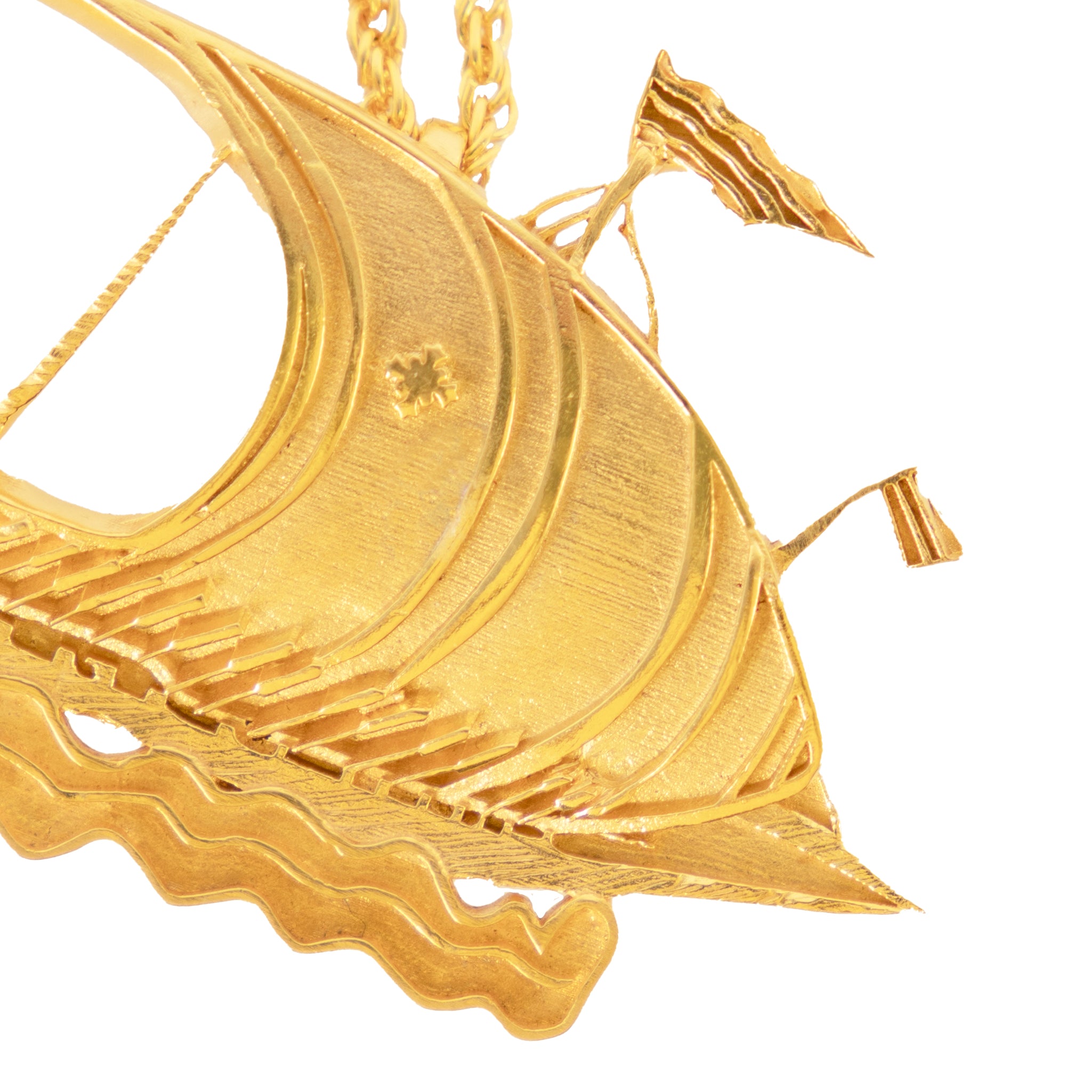 Ex-Voto Ship Necklace